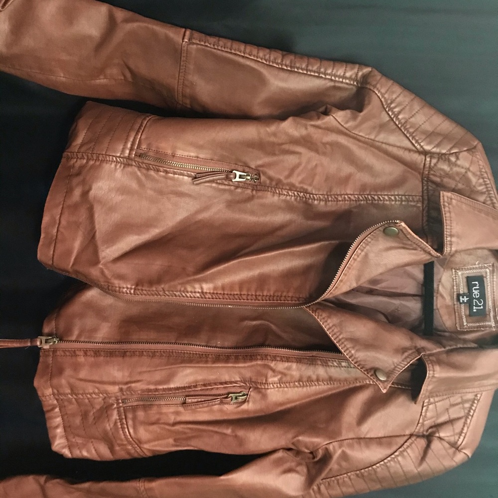 Leather jacket